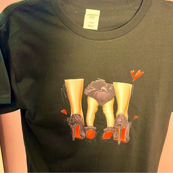 NWT-Mommy & Me Black T-shirt - Picture 3 of 4